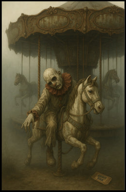 Eerie Carousel Poster