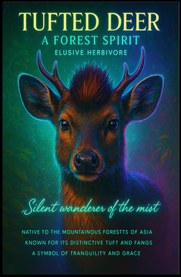Tufted Deer A Forest Spirit Poster
