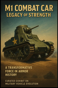 M1 Combat Car Legacy Of Strength Poster