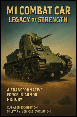 M1 Combat Car Legacy Of Strength Poster