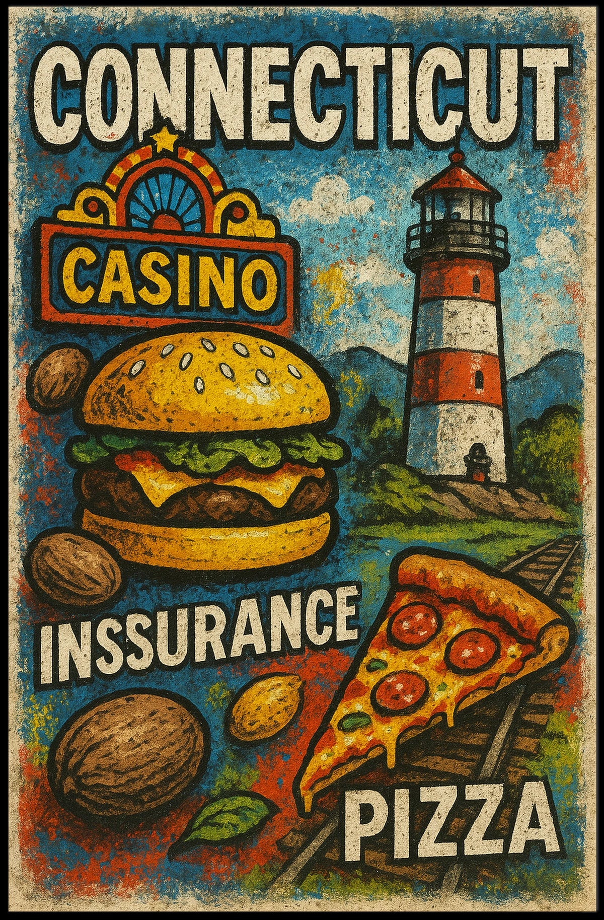 Connecticut Highlights Poster