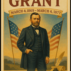 Ulysses S. Grant 18Th President Poster