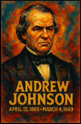 Andrew Johnson 17Th President Poster
