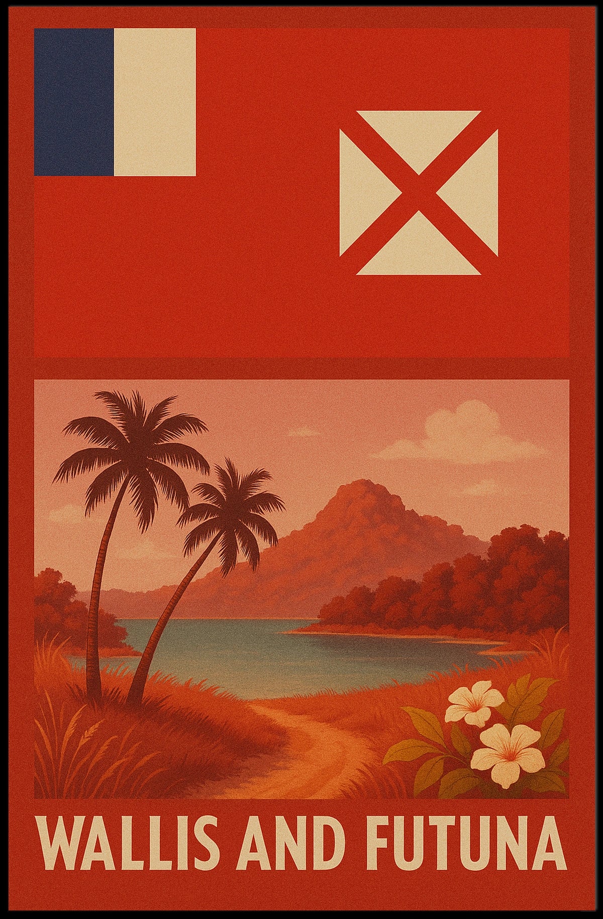 Wallis and Futuna Travel Poster
