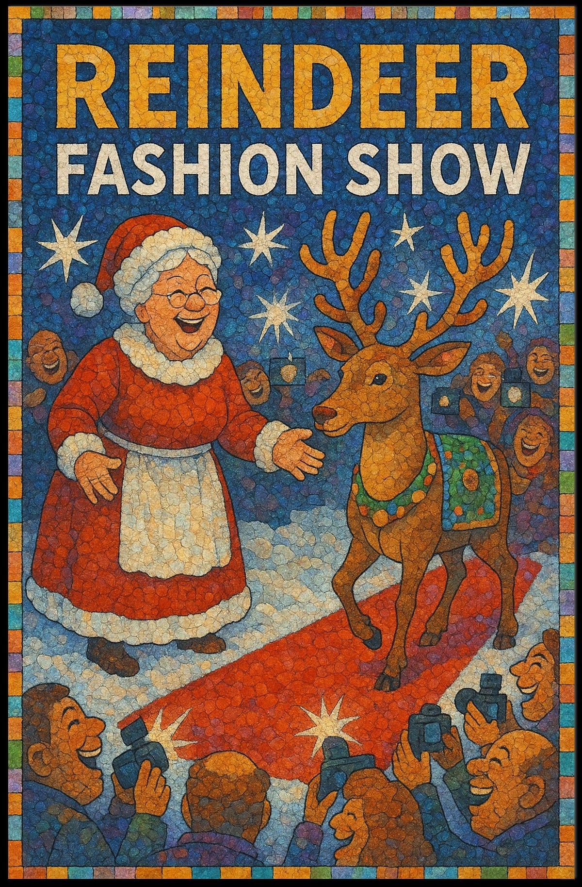 Reindeer Fashion Show Poster