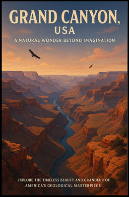 Grand Canyon A Natural Wonder Poster