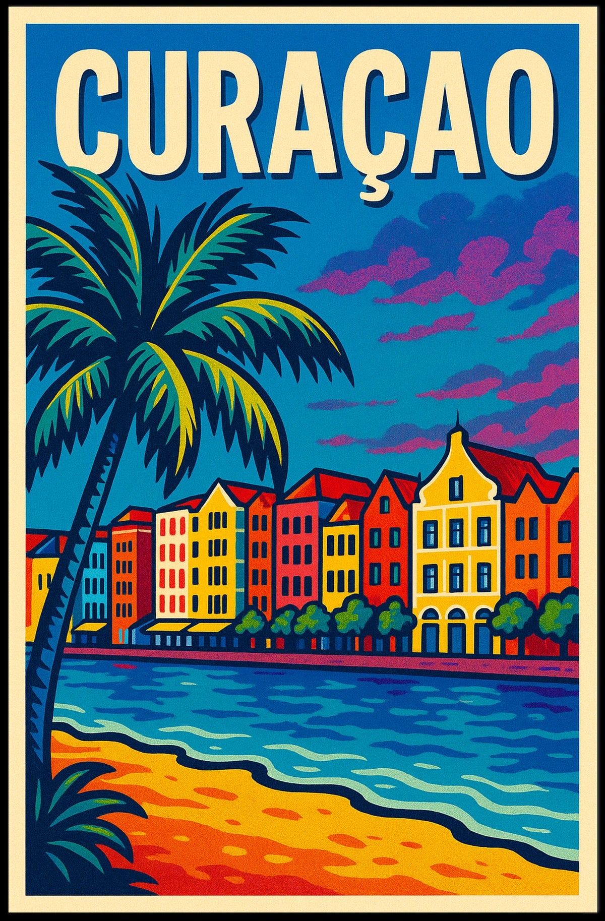 Curacao Paradise Poster