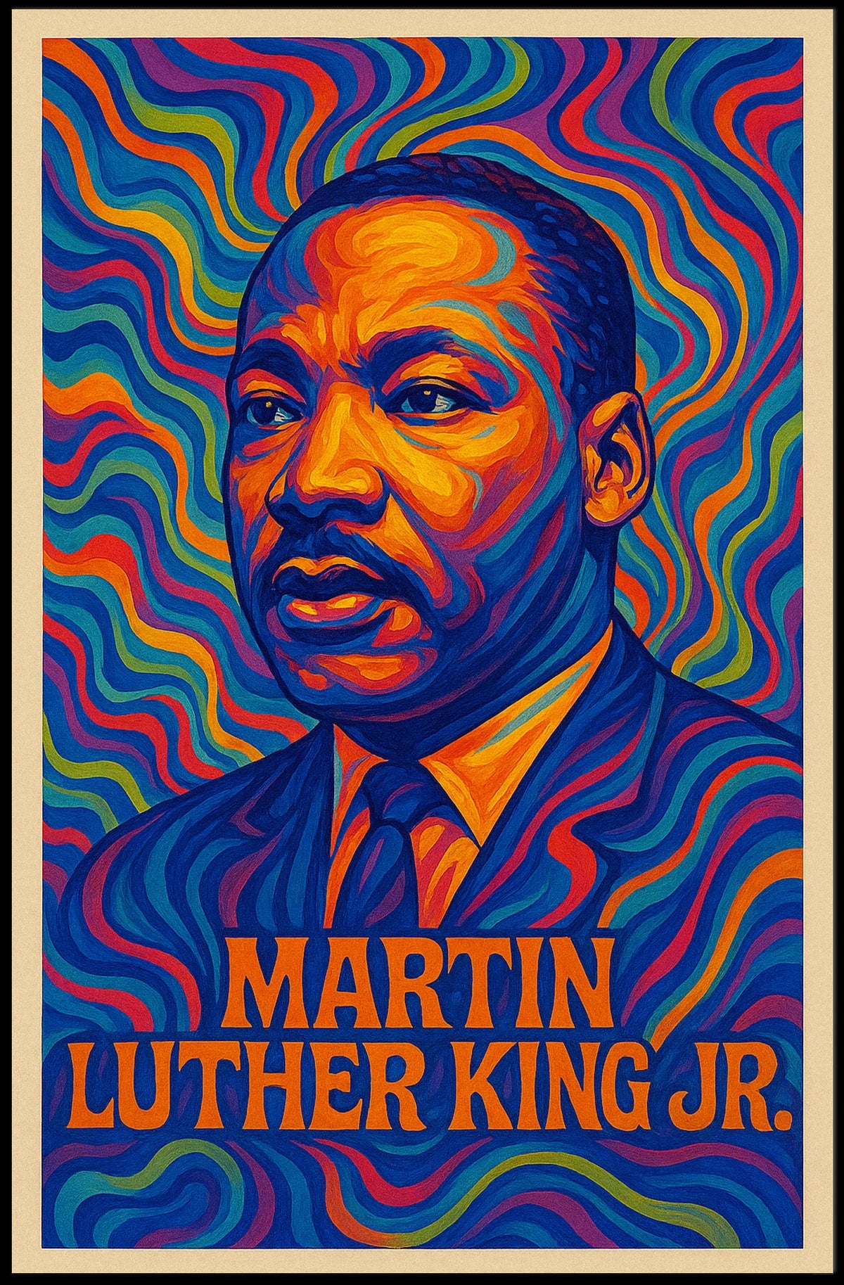 Martin Luther King Jr. Tribute Poster