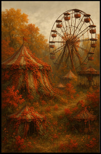 Autumn Carnival Dreamscape Poster