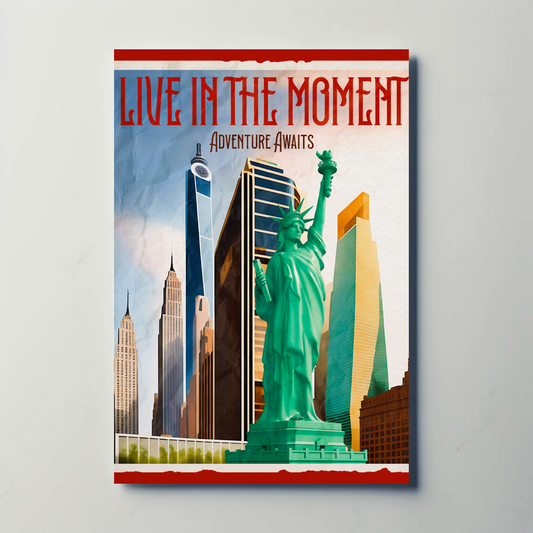 Vintage Poster New York City Liberty