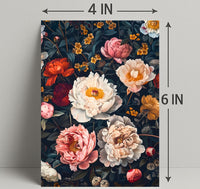 Floral Symphony: Botanical Elegance in Art Poster