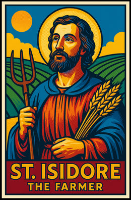 St. Isidore the Farmer Poster