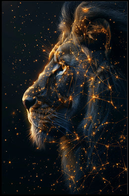 Celestial Lion Poster