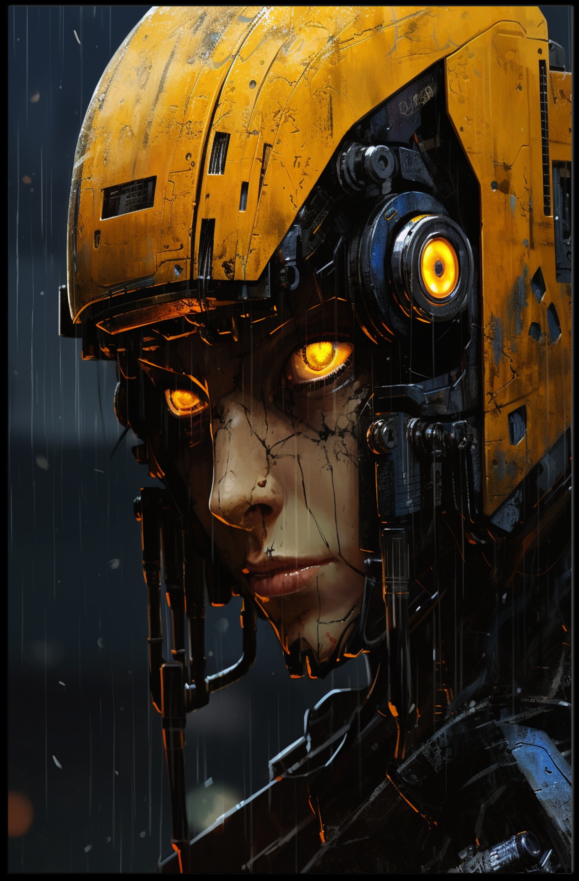 Cybernetic Vision Poster PosterGoat