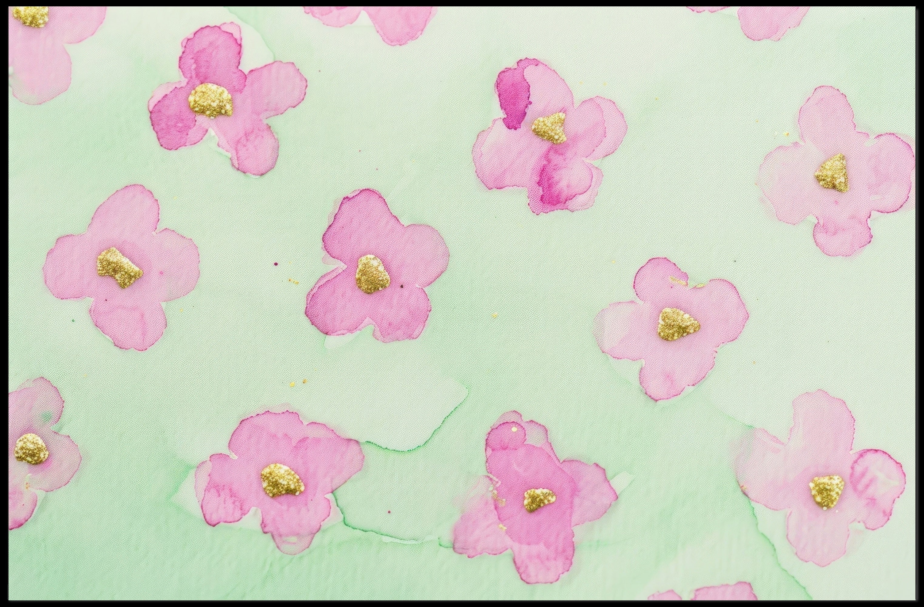 Blossoming Petals Poster