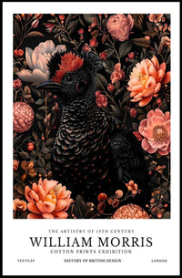 William Morris Textile Design Vintage Artistic Poster