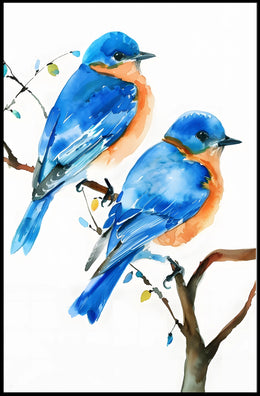 Bluebird Serenity Poster