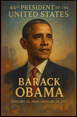 Barack Obama President 44th President Formal Style Poster