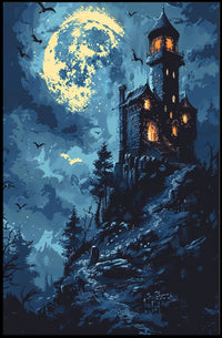 Medieval Knight Templar Photorealistic Battle Poster PosterGoat