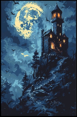 Medieval Knight Templar Photorealistic Battle Poster PosterGoat