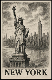 Iconic New York Poster