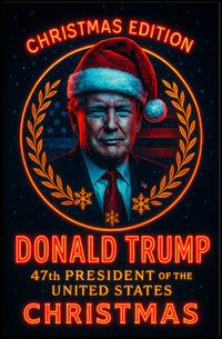 Donald Trump 47Th President Christmas Poster