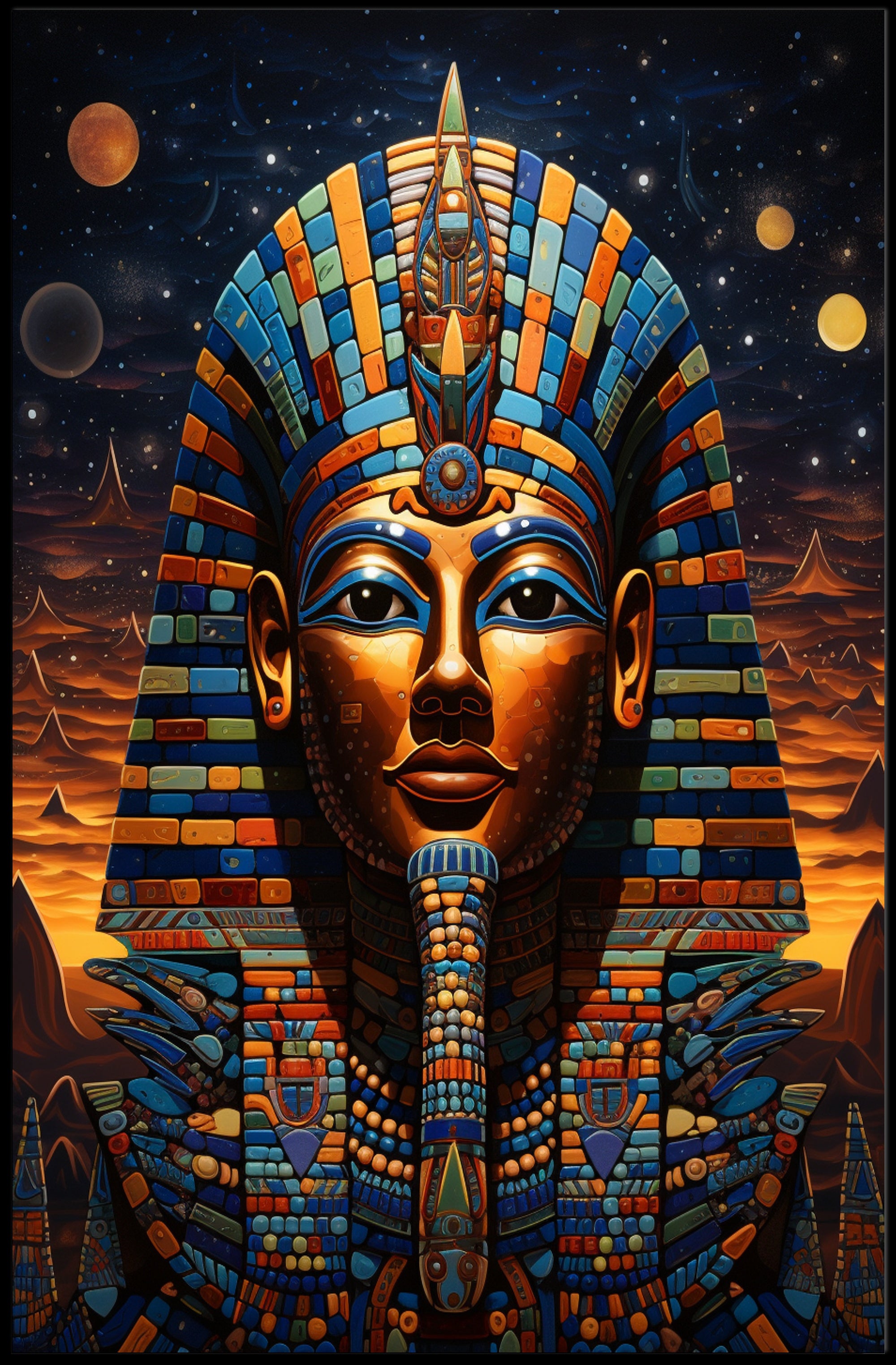 Cosmic Pharaoh Poster