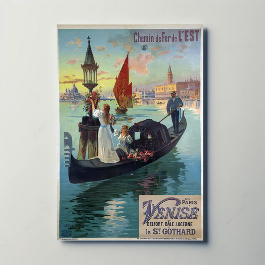 Venice Travel Poster