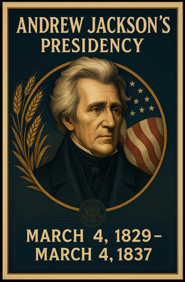 Andrew Jackson's Presidency Poster PosterGoat