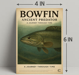 Bowfin Ancient Predator Poster PosterGoat