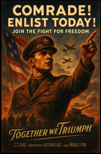 Comrade Enlist Today Poster