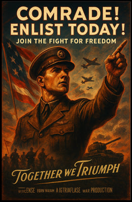Comrade Enlist Today Poster