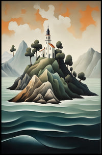 Island Sanctuary Poster PosterGoat