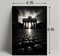 Sunrise At The Brandenburg Gate Poster