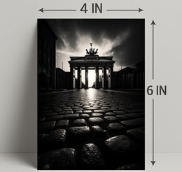 Sunrise At The Brandenburg Gate Poster