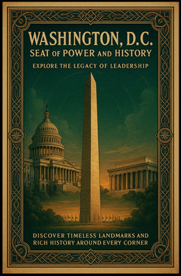 Washington, D.C. Seat of Power and History Poster PosterGoat