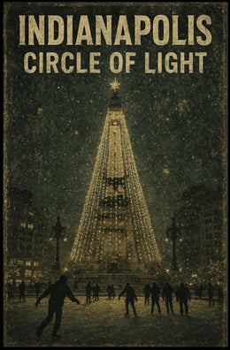 Indianapolis Circle Of Light Poster