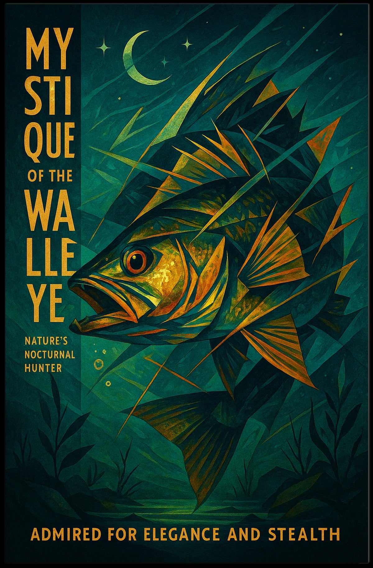 Mystique of the Walleye Poster