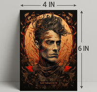 Sar Tamakiikte Enigmatic Portrait Poster