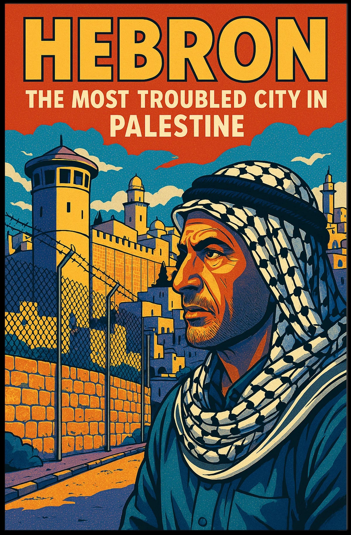 Hebron The Most Troubled City in Palestine Poster