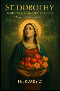 St. Dorothy Guardian of the Garden of Souls Poster PosterGoat