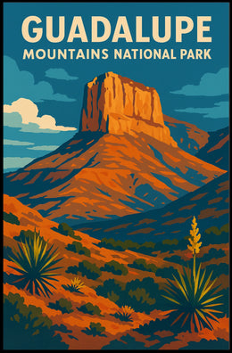 Guadalupe Mountains National Park Poster