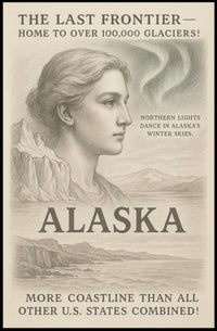 Alaska The Last Frontier Poster