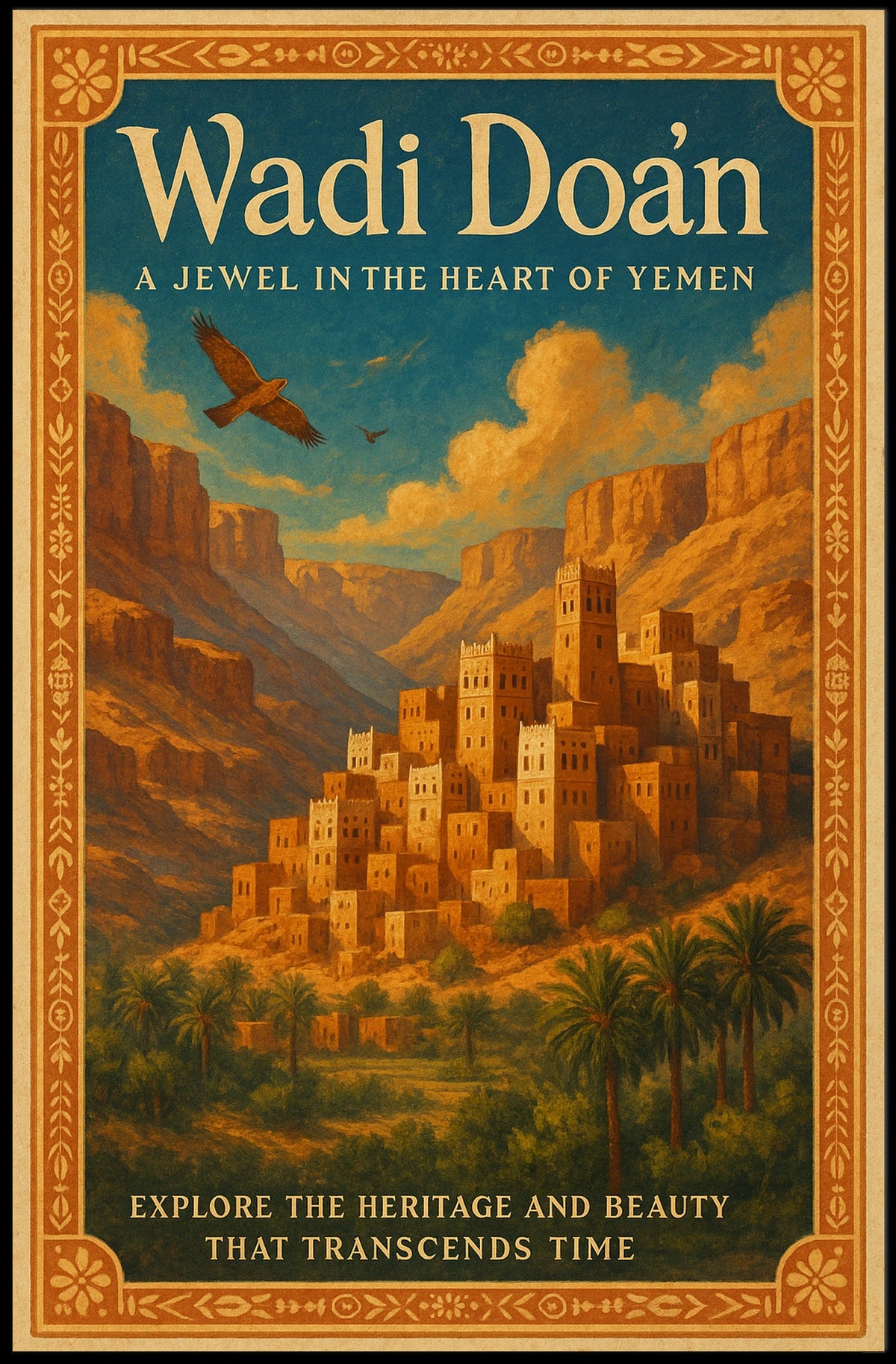 Wadi DoAn A Jewel In The Heart Of Poster