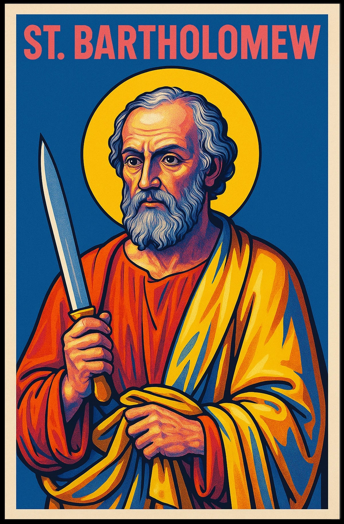 St. Bartholomew Icon Poster