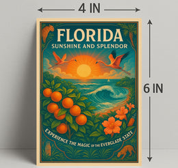 Florida Sunshine and Splendor Poster PosterGoat