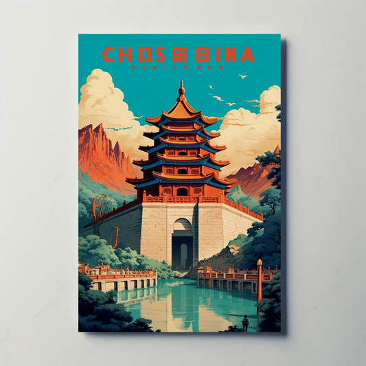 Serene View of the Great Wall