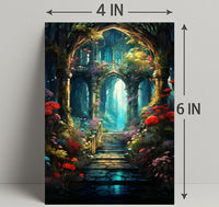 Enchanted Forest Pathway Poster