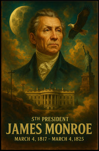 James Monroe 5Th President Poster