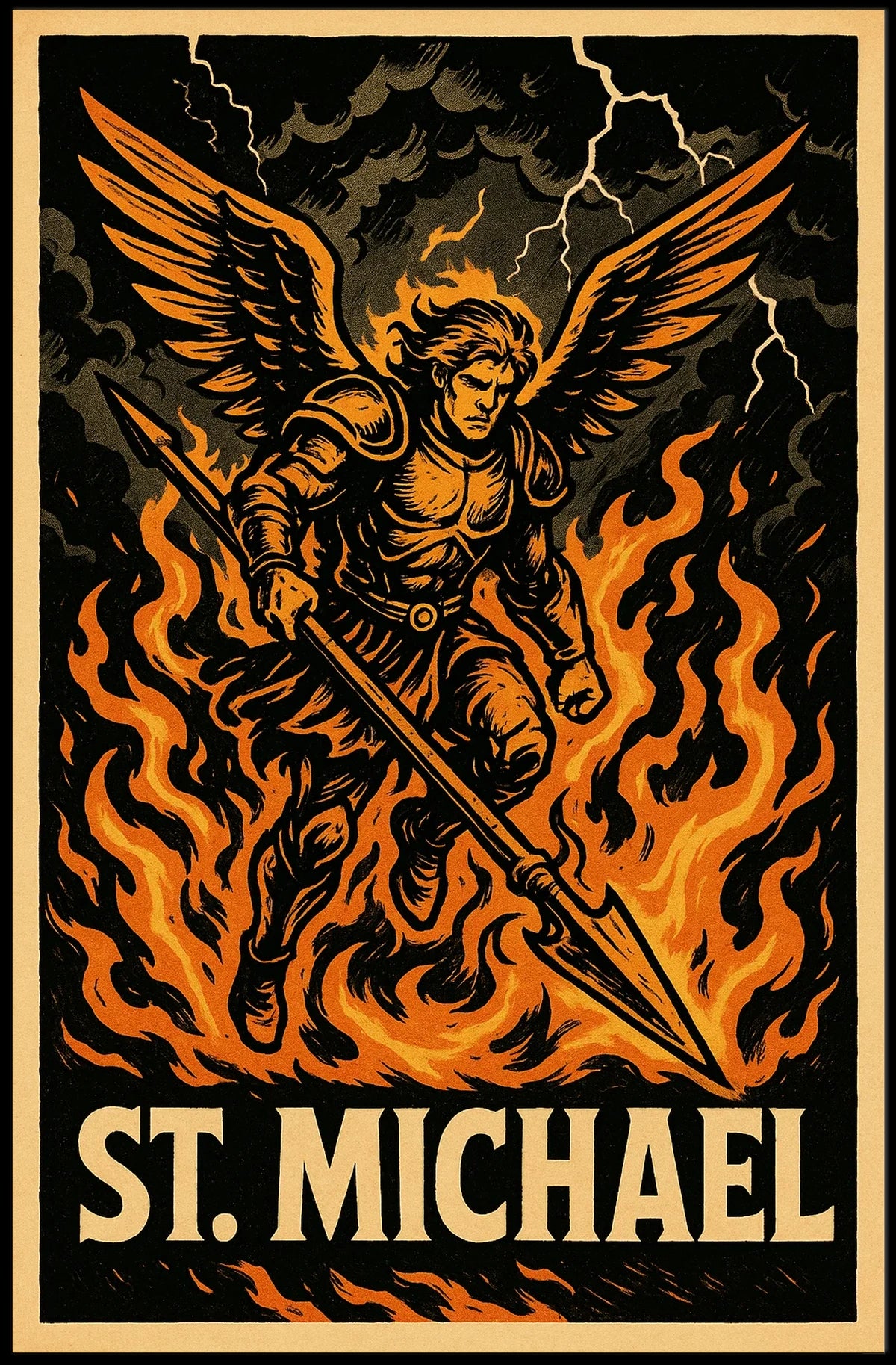 St. Michael The Archangel Poster